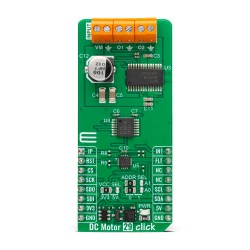 Shop Click Boards Motor Control Brushed DC Motor 29 Click Front Shop Click Boards Motor Control Brushed DC Motor 29 Click Front