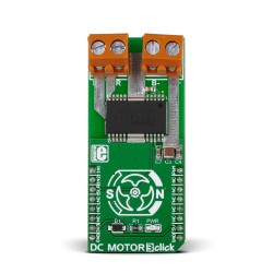 TB6549FG Brushed DC Motor Driver Board | DC Motor 3 Click - Front TB6549FG Brushed DC Motor Driver Board | DC Motor 3 Click - Front
