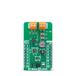 Shop Click Boards Motor Control Brushed DC Motor 30 Click Front Shop Click Boards Motor Control Brushed DC Motor 30 Click Front
