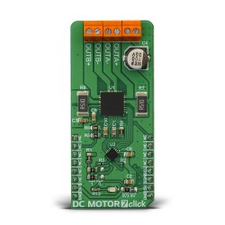 DC Motor 7 Click with TB67H400AFTG Motor Driver - Front DC Motor 7 Click with TB67H400AFTG Motor Driver - Front