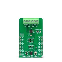 Shop Click Boards Mixed Signal Digital potentiometer DIGI POT 12 Click Front Shop Click Boards Mixed Signal Digital potentiometer DIGI POT 12 Click Front