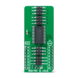 Shop Click Boards Mixed Signal Digital potentiometer DIGI POT 8 Click Front Shop Click Boards Mixed Signal Digital potentiometer DIGI POT 8 Click Front