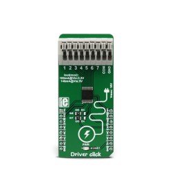 Mikroe Motor Control Driver click front Mikroe Motor Control Driver click front