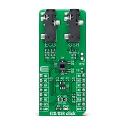 Shop Click Boards Sensors Biometrics ECG GSR Click Front Shop Click Boards Sensors Biometrics ECG GSR Click Front