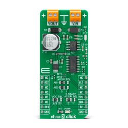 Shop Click Boards Power Management Power Switch eFuse 2 Click Front Shop Click Boards Power Management Power Switch eFuse 2 Click Front