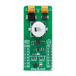 Shop Click Boards Power Management Power Switch eFuse 5 Click Front Shop Click Boards Power Management Power Switch eFuse 5 Click Front