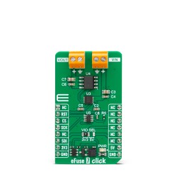 Shop Click Boards Power Management Power Switch eFuse 7 Click Front Shop Click Boards Power Management Power Switch eFuse 7 Click Front