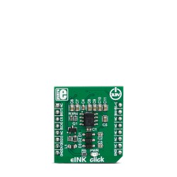 eINK Click (without display) - LM75 Temperature Sensing Module - Front eINK Click (without display) - LM75 Temperature Sensing Module - Front