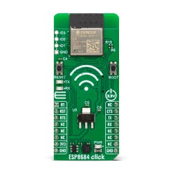 Shop Click Boards Wireless Connectivity WiFi ESP8684 Click Front Shop Click Boards Wireless Connectivity WiFi ESP8684 Click Front