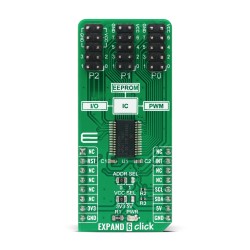 Shop Click Boards Interface Port expander EXPAND 6 Click Front Shop Click Boards Interface Port expander EXPAND 6 Click Front