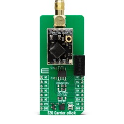 Shop Click Boards Sensors Environmental EZO Carrier Click - RTD Front Shop Click Boards Sensors Environmental EZO Carrier Click - RTD Front