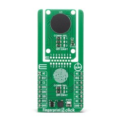 Shop Click Boards HMI Fingerprint Fingerprint 5 Click Front Shop Click Boards HMI Fingerprint Fingerprint 5 Click Front