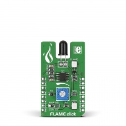 Flame Click - PT334-6B Flame Sensor Board | MIKROE - Front Flame Click - PT334-6B Flame Sensor Board | MIKROE - Front