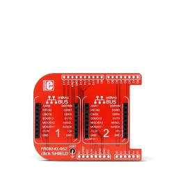 Mikroe FRDM KL46 Click shield front Mikroe FRDM KL46 Click shield front