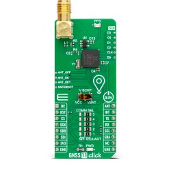 Shop Click Boards Wireless Connectivity GPS/GNSS GNSS 11 Click Front Shop Click Boards Wireless Connectivity GPS/GNSS GNSS 11 Click Front