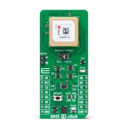 Shop Click Boards Wireless Connectivity GPS/GNSS GNSS 18 Click Front Shop Click Boards Wireless Connectivity GPS/GNSS GNSS 18 Click Front