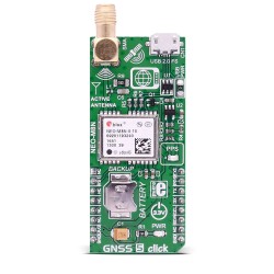 Shop Click Boards Wireless Connectivity GPS/GNSS GNSS 5 Click Front Shop Click Boards Wireless Connectivity GPS/GNSS GNSS 5 Click Front