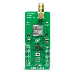 Shop Click Boards Wireless Connectivity GPS/GNSS GNSS 8 Click Front Shop Click Boards Wireless Connectivity GPS/GNSS GNSS 8 Click Front