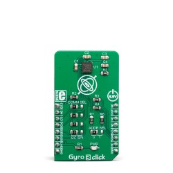 Mikroe Click Boards Sensors Gyro 3 Click front Mikroe Click Boards Sensors Gyro 3 Click front