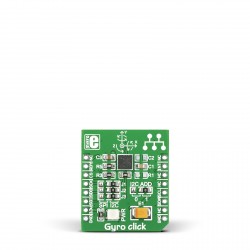 Mikroe Sensors GYRO click front Mikroe Sensors GYRO click front