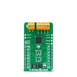 Shop Click Boards Motor Control Brushed H-Bridge 11 Click Front Shop Click Boards Motor Control Brushed H-Bridge 11 Click Front