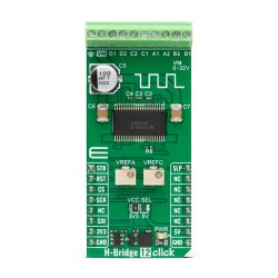 Shop Click Boards Motor Control Brushed H-Bridge 12 Click Front Shop Click Boards Motor Control Brushed H-Bridge 12 Click Front