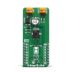 Click Boards Motor Control H-Bridge 3 click front Click Boards Motor Control H-Bridge 3 click front