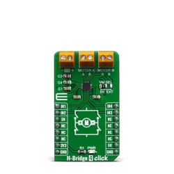 Shop Click Boards Motor Control H-Bridge 4 Click Front Shop Click Boards Motor Control H-Bridge 4 Click Front