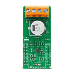 Shop Click Boards Motor Control Brushed H-Bridge 6 Click Front Shop Click Boards Motor Control Brushed H-Bridge 6 Click Front