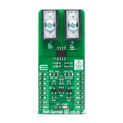 Shop Click Boards Sensors Current sensor Hall Current 10 Click Front Shop Click Boards Sensors Current sensor Hall Current 10 Click Front