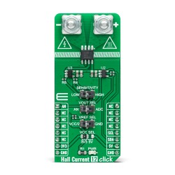 Shop Click Boards Sensors Current sensor Hall Current 12 Click Front Shop Click Boards Sensors Current sensor Hall Current 12 Click Front