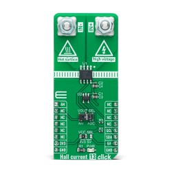 Shop Click Boards Sensors Current sensor Hall Current 13 Click Front Shop Click Boards Sensors Current sensor Hall Current 13 Click Front