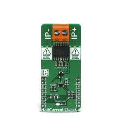 MikroElektronika Click Boards Sensors Hall Current 3 click front MikroElektronika Click Boards Sensors Hall Current 3 click front
