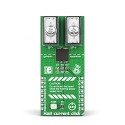 MikroElektronika Click Boards Sensors Hall current click front MikroElektronika Click Boards Sensors Hall current click front