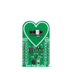 Shop Click Boards Sensors Biometrics Heart Rate 13 Click Front Shop Click Boards Sensors Biometrics Heart Rate 13 Click Front