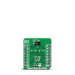 Click Boards Sensors Biometrics Heart Rate 2 Click Front Click Boards Sensors Biometrics Heart Rate 2 Click Front