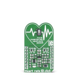 Shop Click Boards Sensors Heart rate 4 click Front Shop Click Boards Sensors Heart rate 4 click Front