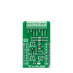 Shop Click Boards Interface CAN I2C to CAN Click Front Shop Click Boards Interface CAN I2C to CAN Click Front