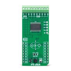 Shop Click Boards Miscellaneous Relay IPD Click - TPD2015 Front Shop Click Boards Miscellaneous Relay IPD Click - TPD2015 Front