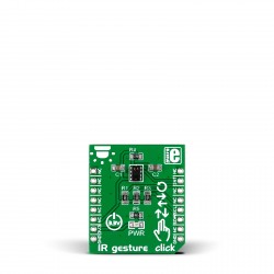Mikroe Human-Machine Interface IR Gesture Click front Mikroe Human-Machine Interface IR Gesture Click front