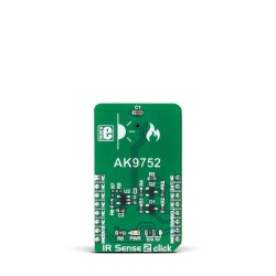 IR Sense 2 Click board with AK9752 infrared presence sensor - Front IR Sense 2 Click board with AK9752 infrared presence sensor - Front