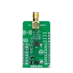 Shop Click Boards Wireless Connectivity Sub-1 GHz Transceievers ISM 5 Click Front Shop Click Boards Wireless Connectivity Sub-1 GHz Transceievers ISM 5 Click Front