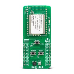 Shop Click Boards Wireless Connectivity Sub-1 GHz Transceievers ISM 8 Click Front Shop Click Boards Wireless Connectivity Sub-1 GHz Transceievers ISM 8 Click Front