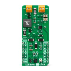 Shop Click Boards Display & LED LED Drivers LED Driver 17 Click Front Shop Click Boards Display & LED LED Drivers LED Driver 17 Click Front