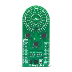 Shop Click Boards Display & LED LED Matrix LED Ring 2 Click Front Shop Click Boards Display & LED LED Matrix LED Ring 2 Click Front