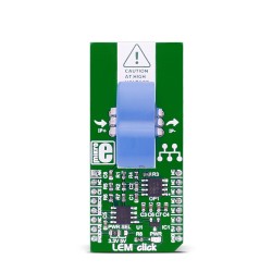 Shop Click Boards Mixed Signal Measurements LEM Click Front Shop Click Boards Mixed Signal Measurements LEM Click Front