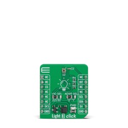 Light 3 Click Featuring OPT4003-Q1 for Precision Light Sensing - Front Light 3 Click Featuring OPT4003-Q1 for Precision Light Sensing - Front