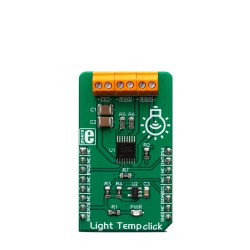 Mikroe Power Management Light Temp Click front Mikroe Power Management Light Temp Click front