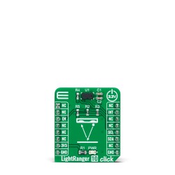 Shop Click Boards Sensors Optical LightRanger 10 Click Front Shop Click Boards Sensors Optical LightRanger 10 Click Front