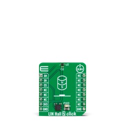 Shop Click Boards Sensors Magnetic LIN Hall 2 Click Front Shop Click Boards Sensors Magnetic LIN Hall 2 Click Front